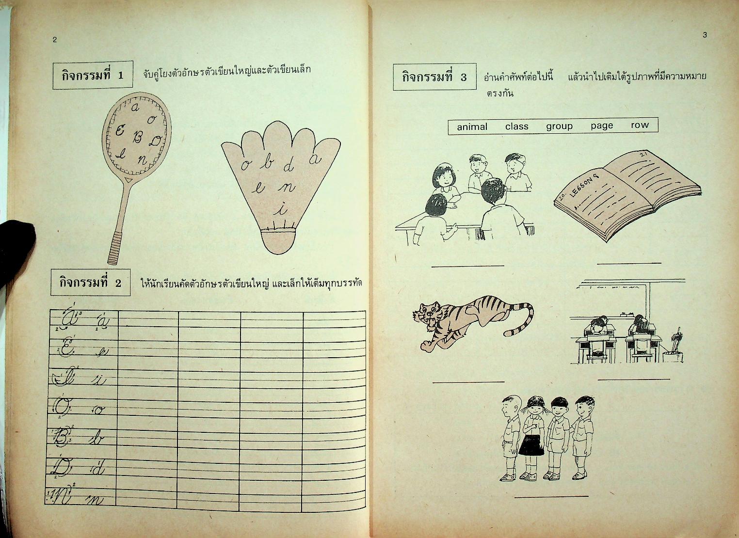 หนังสือเสริมประสบการณ์ กลุ่มประสบการณ์พิเศษ ภาษาอังกฤษ ชั้นประถมศึกษาปีที่ ๖