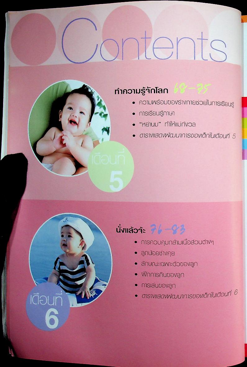 คู่มือพัฒนาการเด็ก คู่มือส่งเสริมพัฒนาการของลูกวัย 0-6 ปี