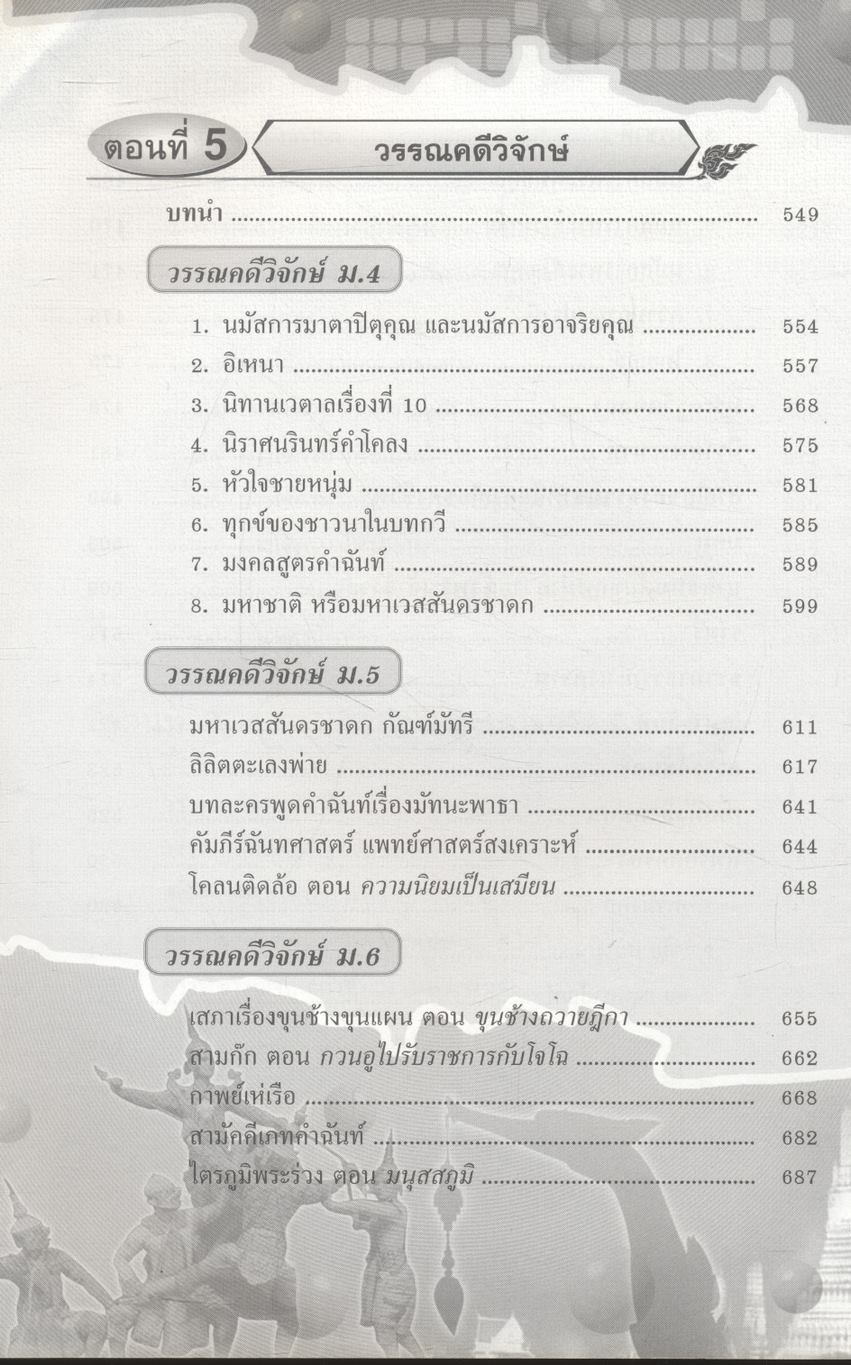 คู่มือเตรียมสอบ ภาษาไทย ม.4-5-6