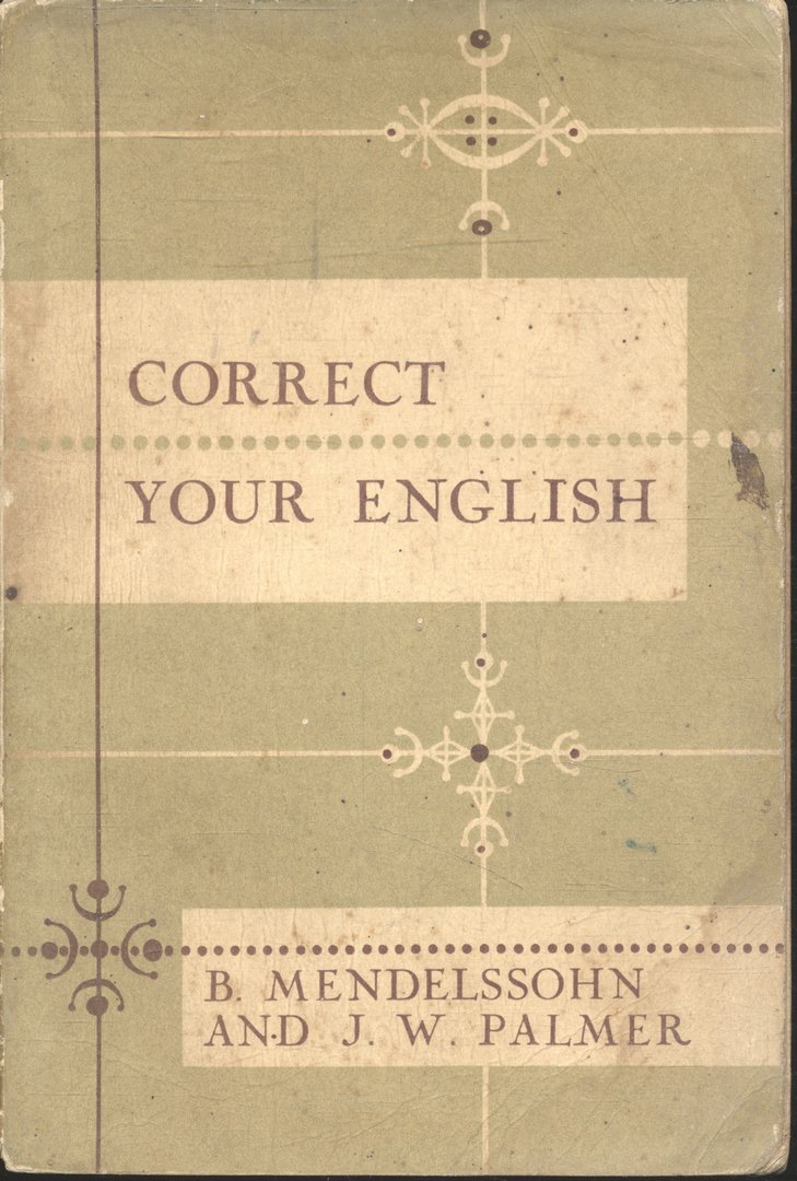 CORRECT YOUR ENGLISH
