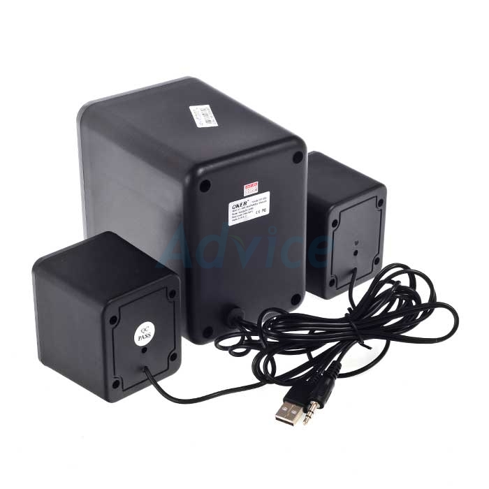 ลำโพงคอม Oker SP-832 สีดำ