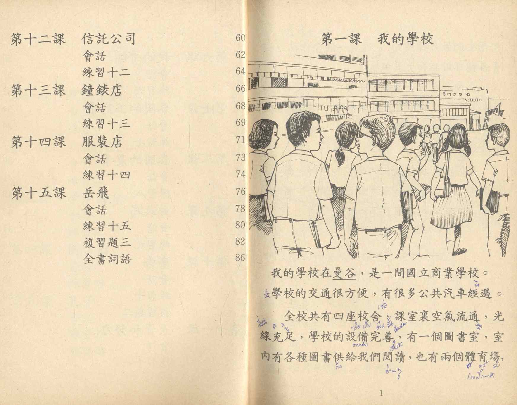 หนังสือเรียน รหัสวิชา พช ๐๕๕ รายวิชาภาษาจีน ๕ กลุ่ม พาณิชยกรรม