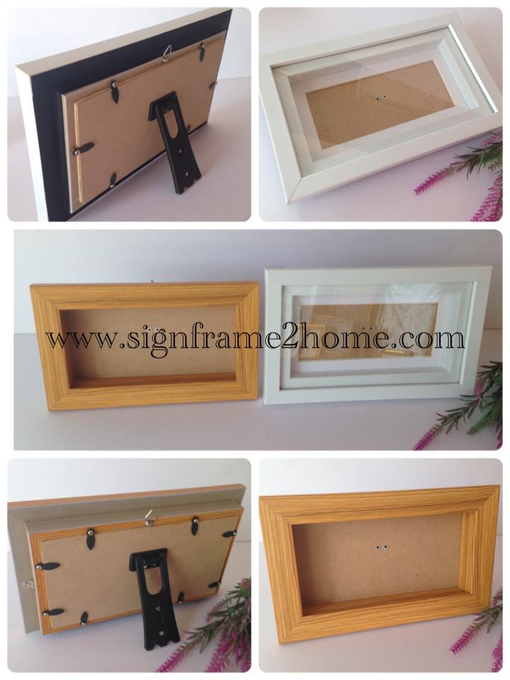 กรอบทรงลึก ไม่มีกระจก ขนาด4x10"