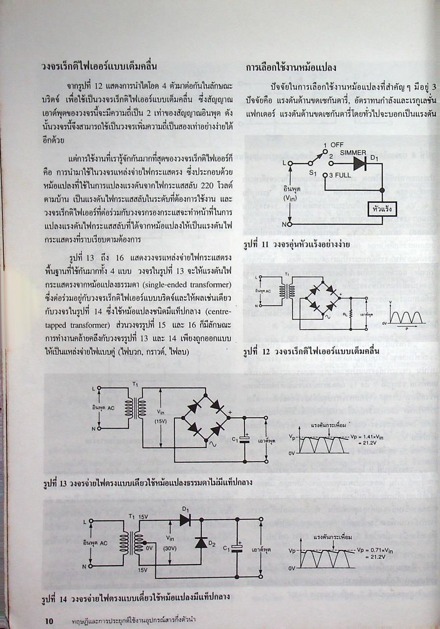 รวมบทความ ทฤษฎีและการประยุกต์ใช้งาน อุปกรณ์สารกึ่งตัวนำ