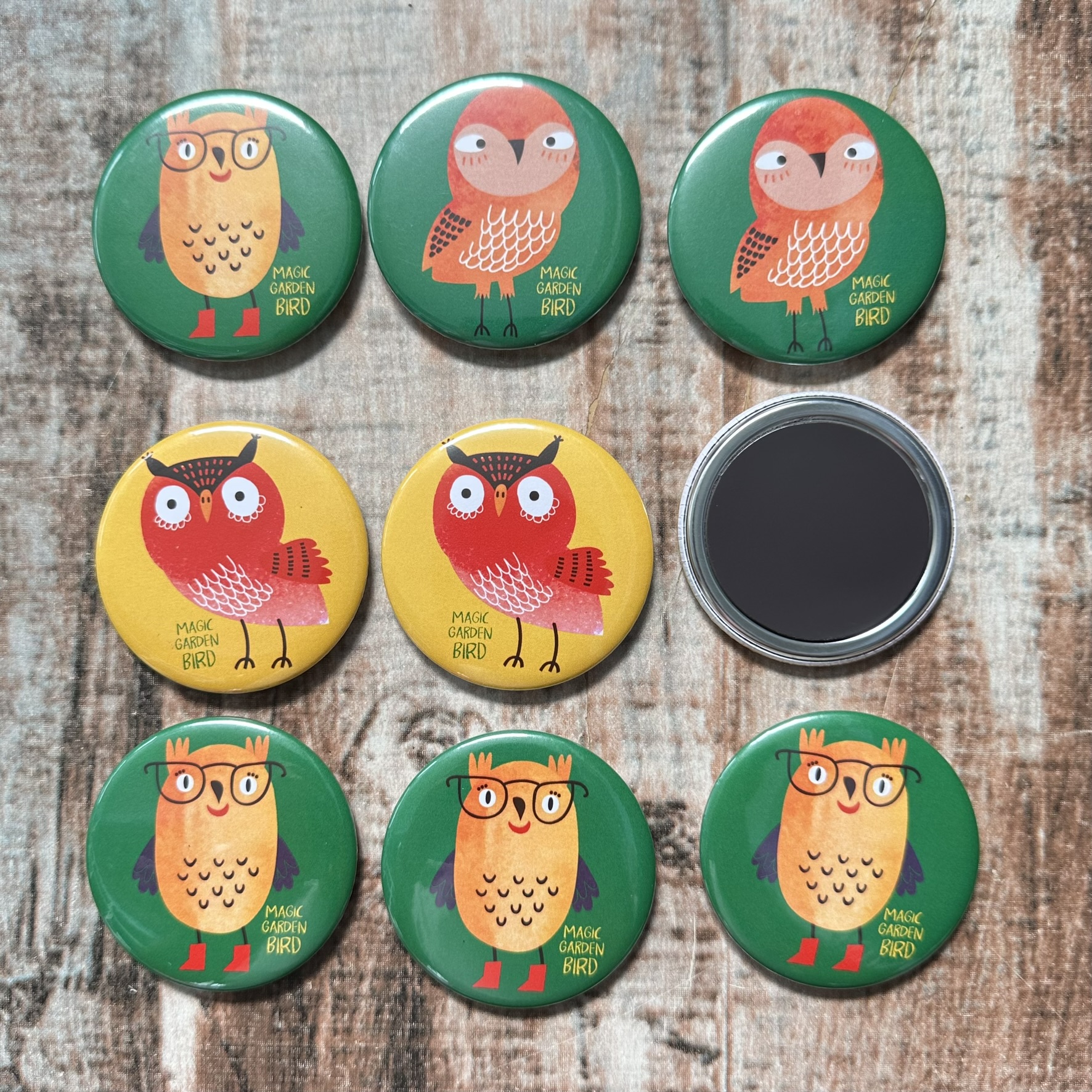 แม่เหล็กติดตู้เย็นแรงสูง Magnet button ผลิตที่ติดตู้เย็น ราคาส่ง