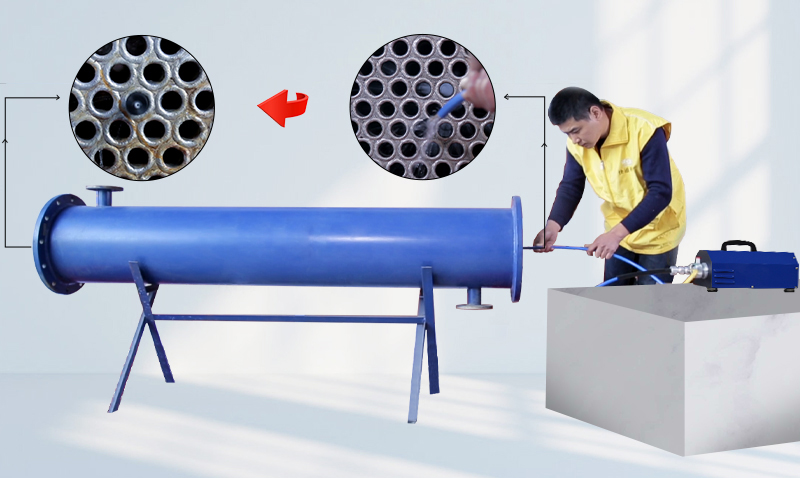 เครื่องล้างท่อคอนเดนเซอร์ ชิลเลอร์ รุ่น KT-208