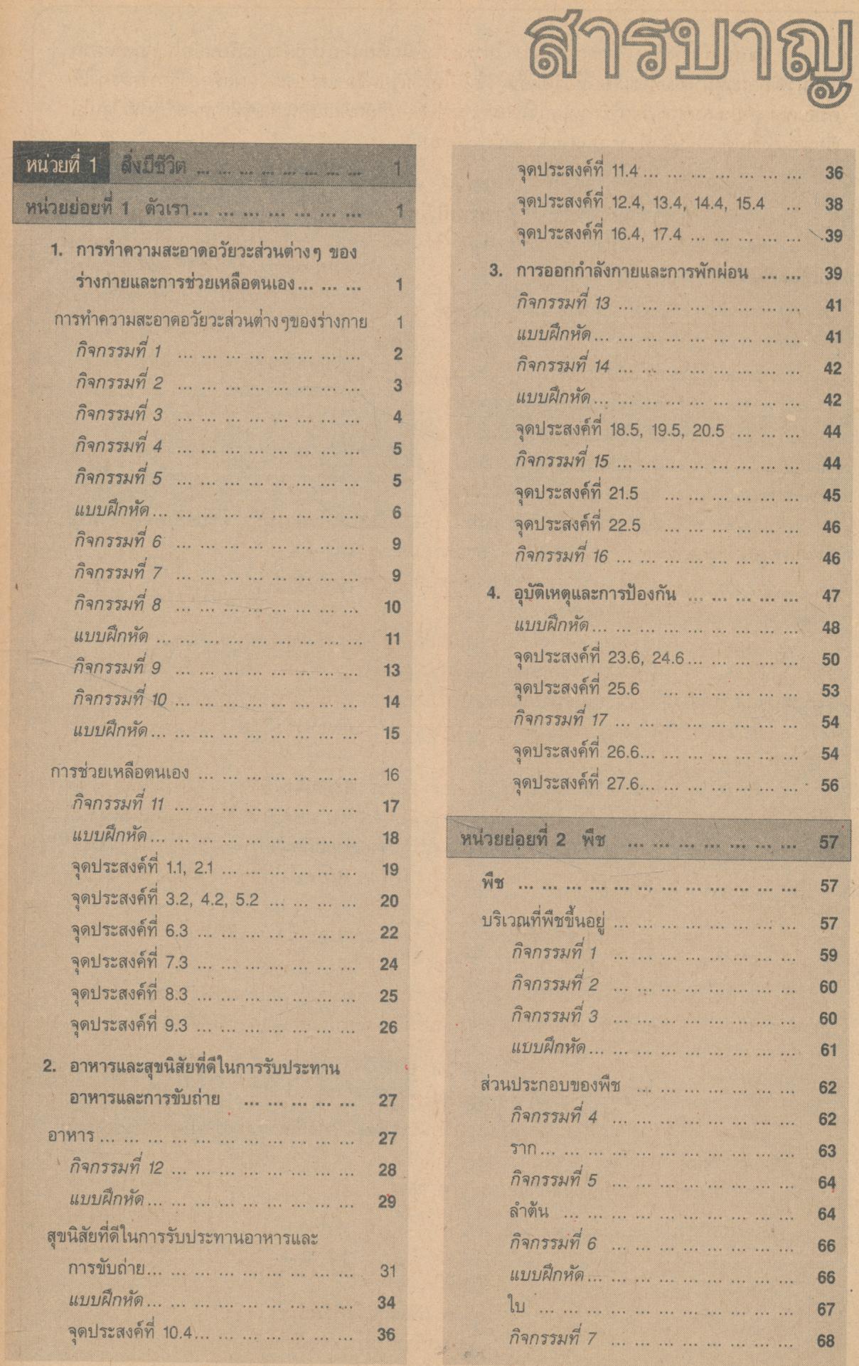 คู่มือครู-เฉลย สปช. ป.1 ชั้นประถมศึกษาปีที่ 1
