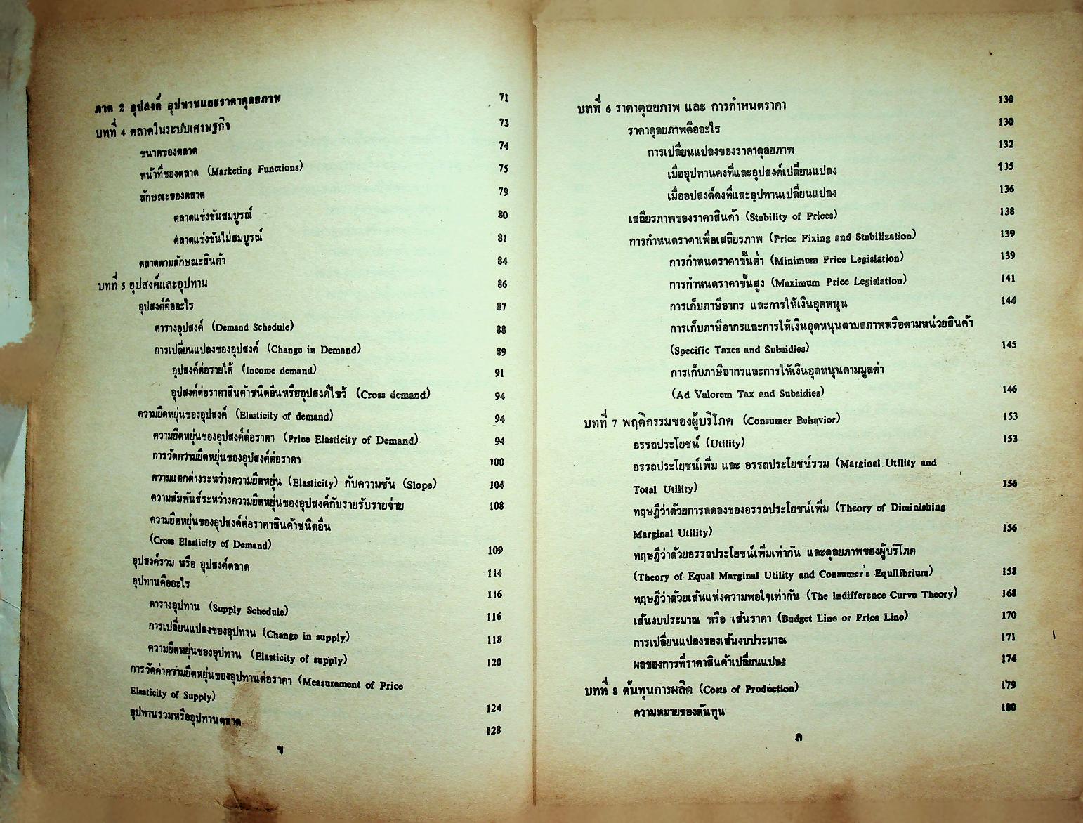 เศรษฐศาสตร์จุลภาค 1