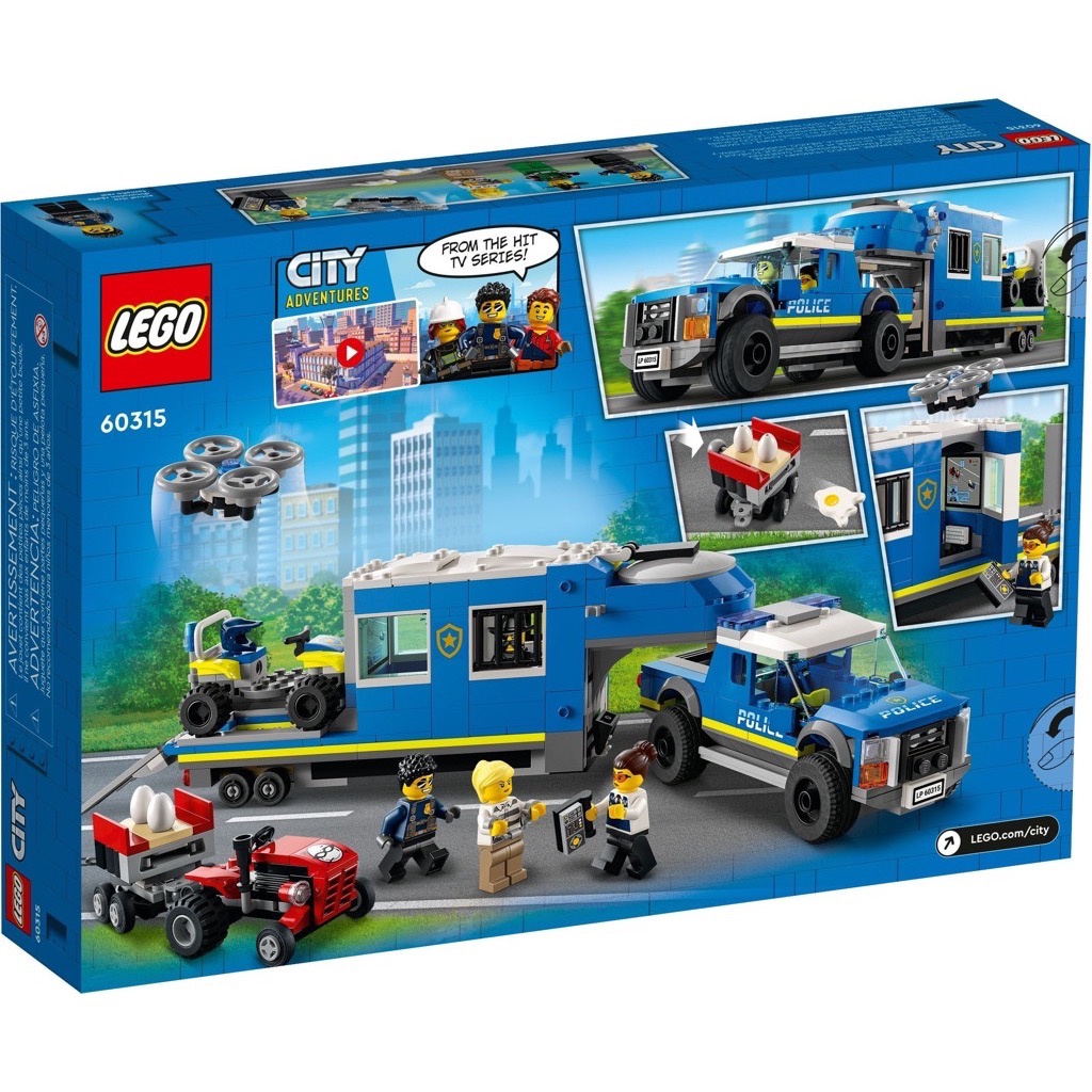 **MTS Toys**เลโก้ Lego 60315 City : Police Mobile Command Truck