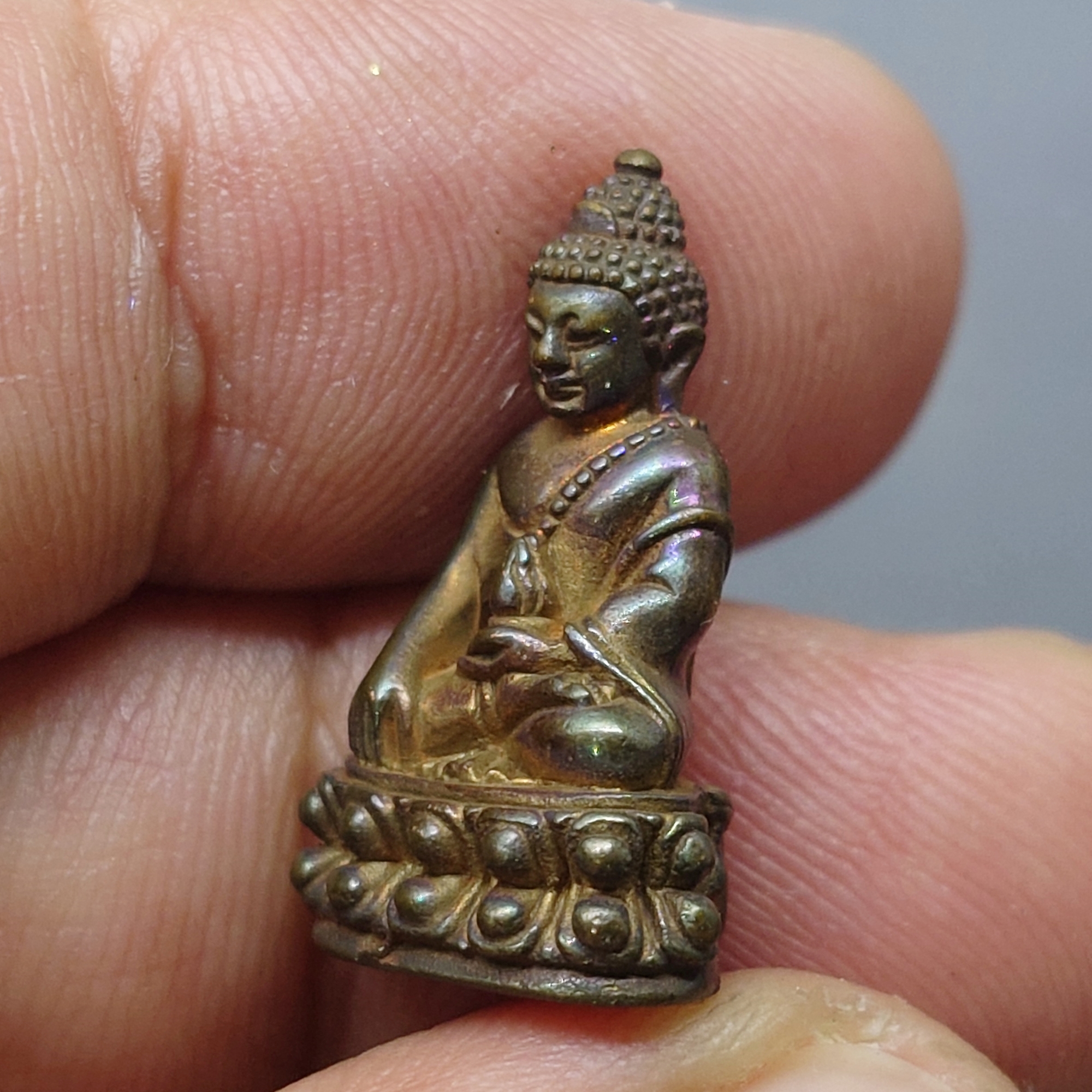 พระกริ่ง วัดแจ้ง รุ่น ๑ เนื้อนวะโลหะ พุทธาภิเษก ณ วัดอรุณราชวราราม ปี2547 พร้อมตลับเดิม