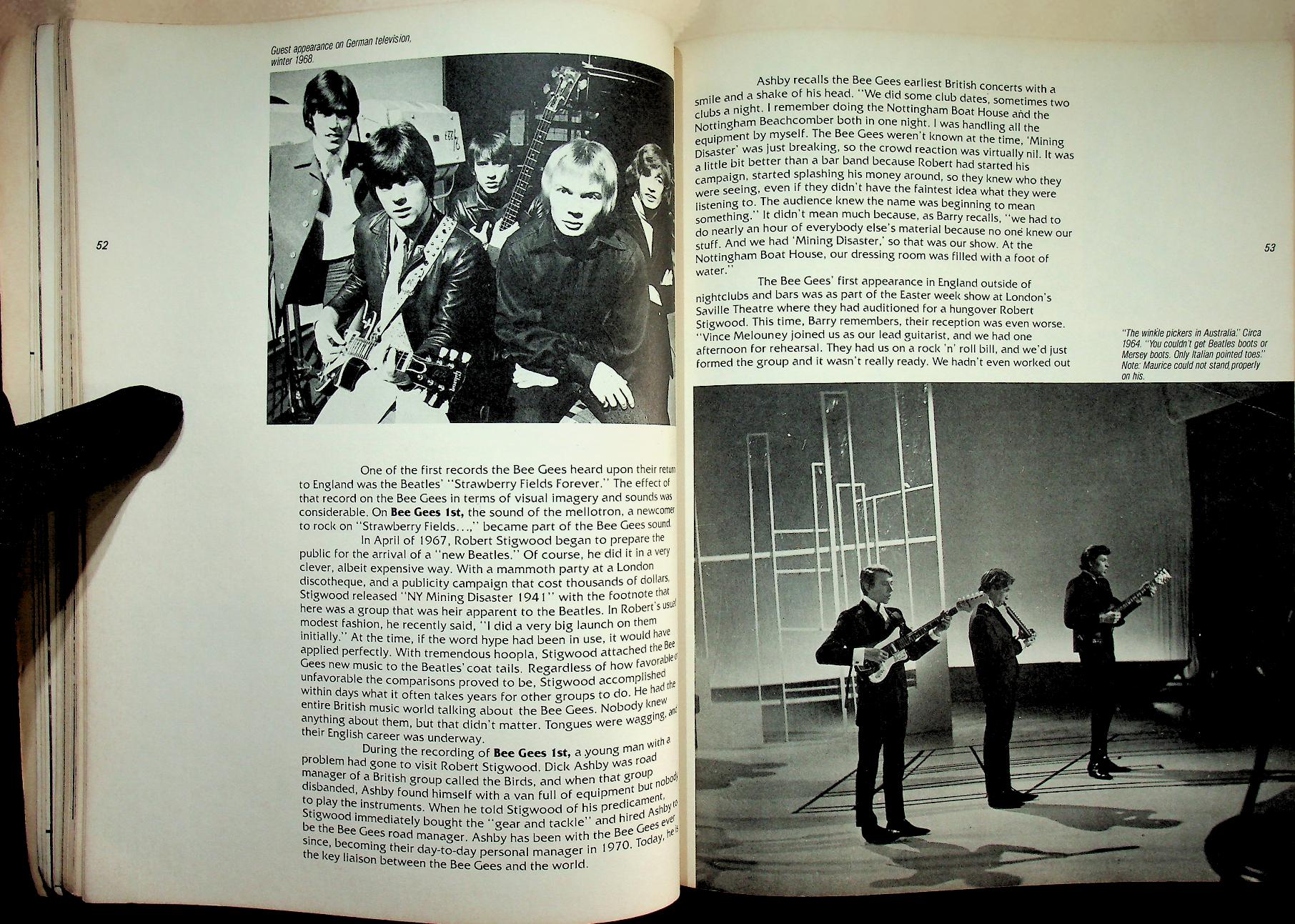 BEE GEES - THE AUTHORIZED BIOGRAPHY (ไม่มีโปสเตอร์)