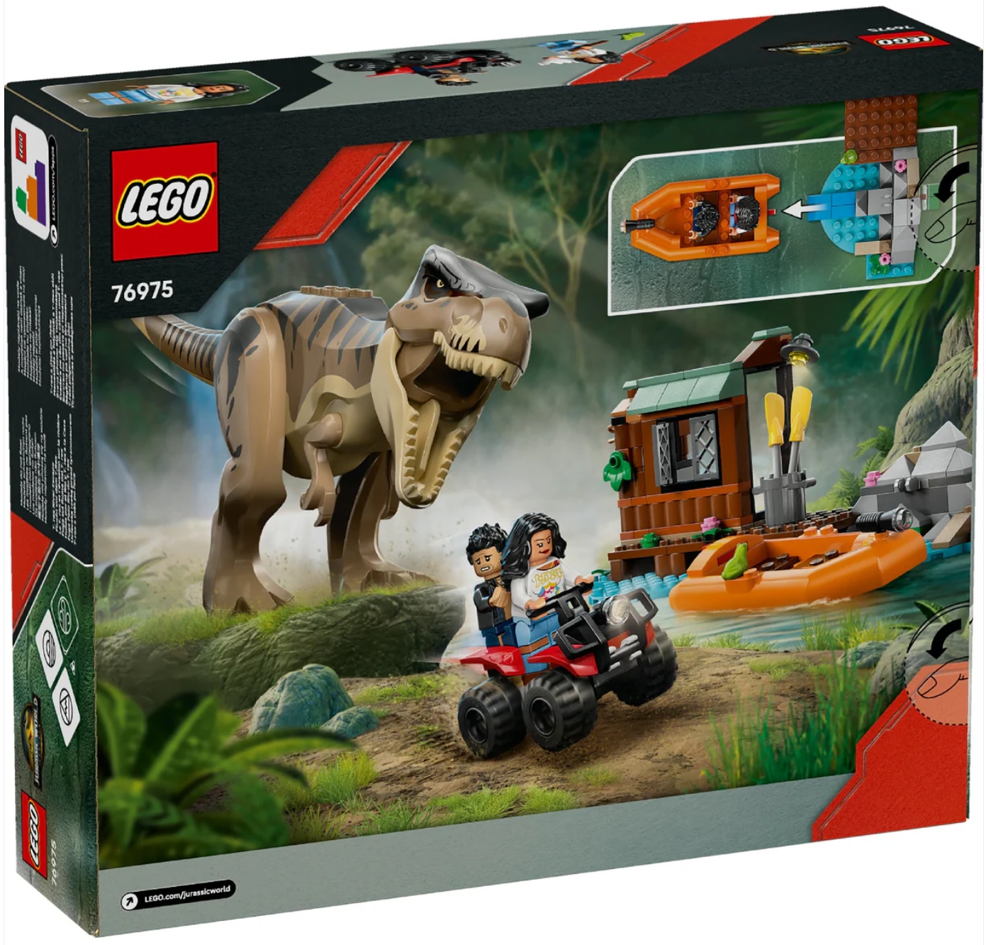 **MTS Toys**เลโก้ Lego 76975 Jurassic World : T. rex River Escape