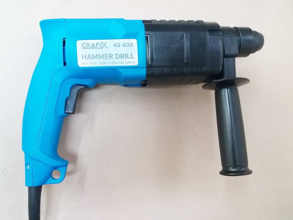 รหัสสินค้า 076 สว่านโรตารี่ 2 ระบบ CRAFIX