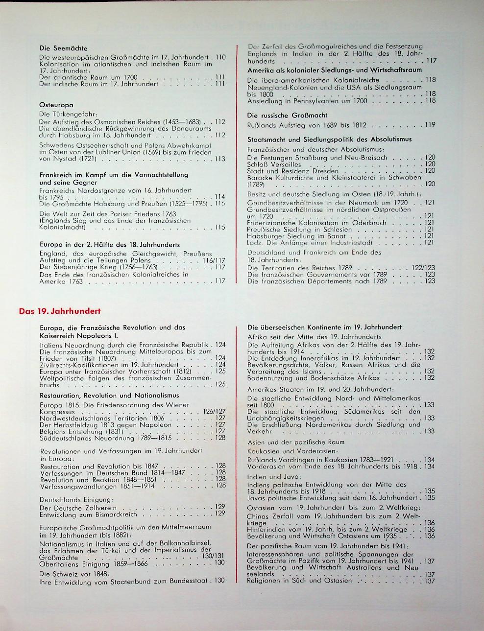 Großer Atlas zur Weltgeschichte (ฉบับภาษาเยอรมัน)