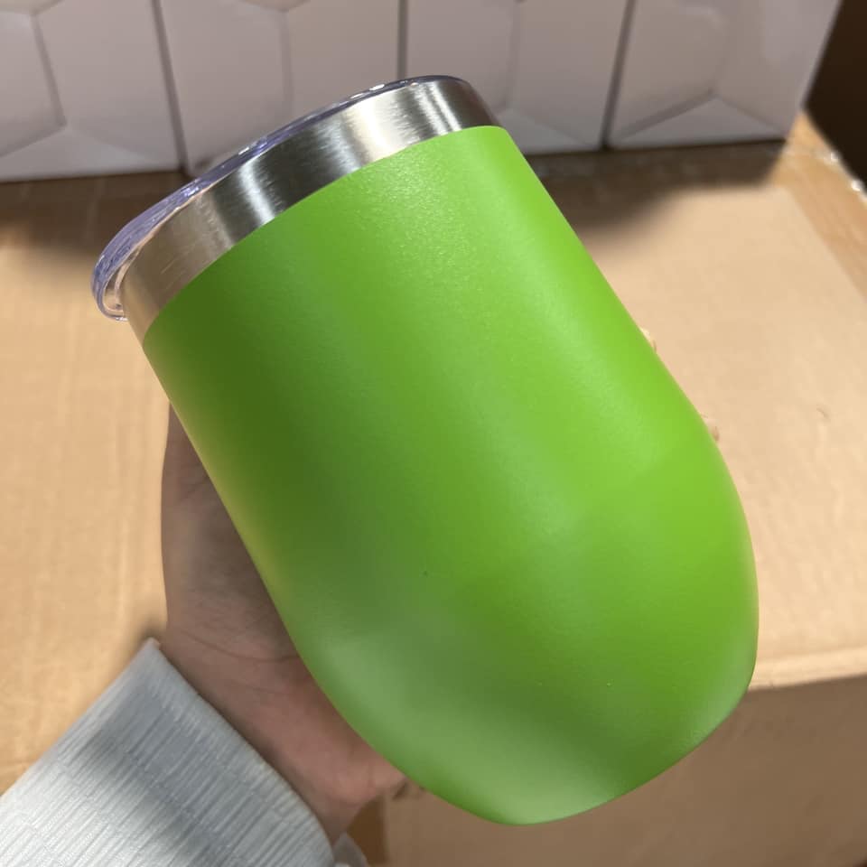 แก้วเก็บความเย็นขนาด 12 ออนซ์ ทรงไข่