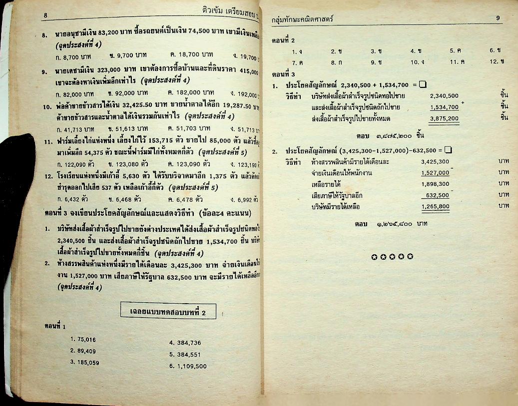 ติวเข้ม เตรียมสอบ ป.4