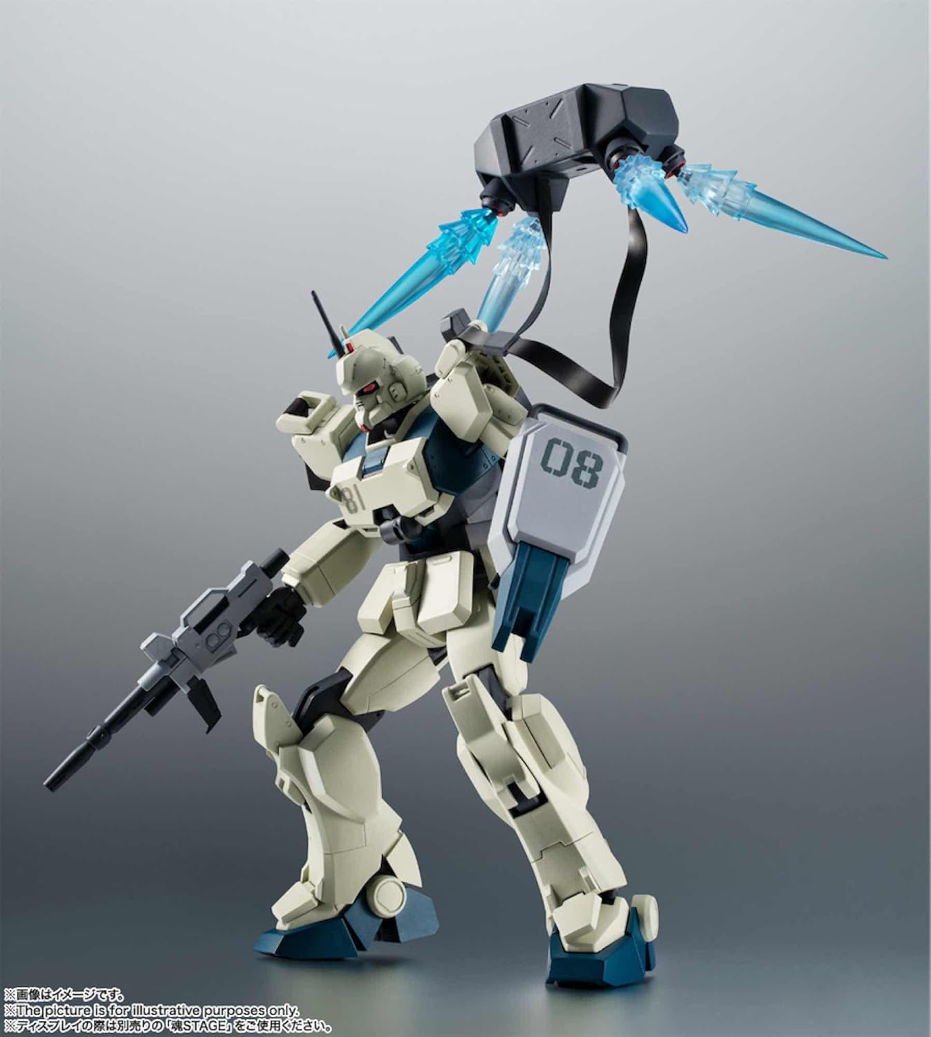 **MTS Toys**กันดั้ม The Robot Spirits Side MS : RX-79 [G] Ez-8 Gundam Ez-8 [Ver A.N.I.M.E.]