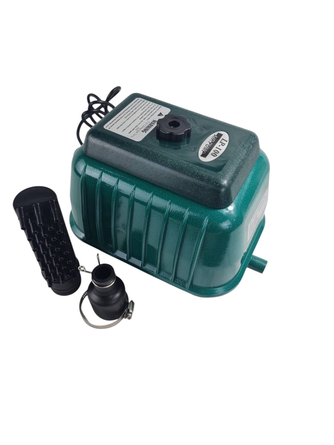 LP - 100 Air Pump ปั้มลมลูกยางเสียงเบา แรงลม 140 ลิตร ต่อ 1 นาที LP100 air pump