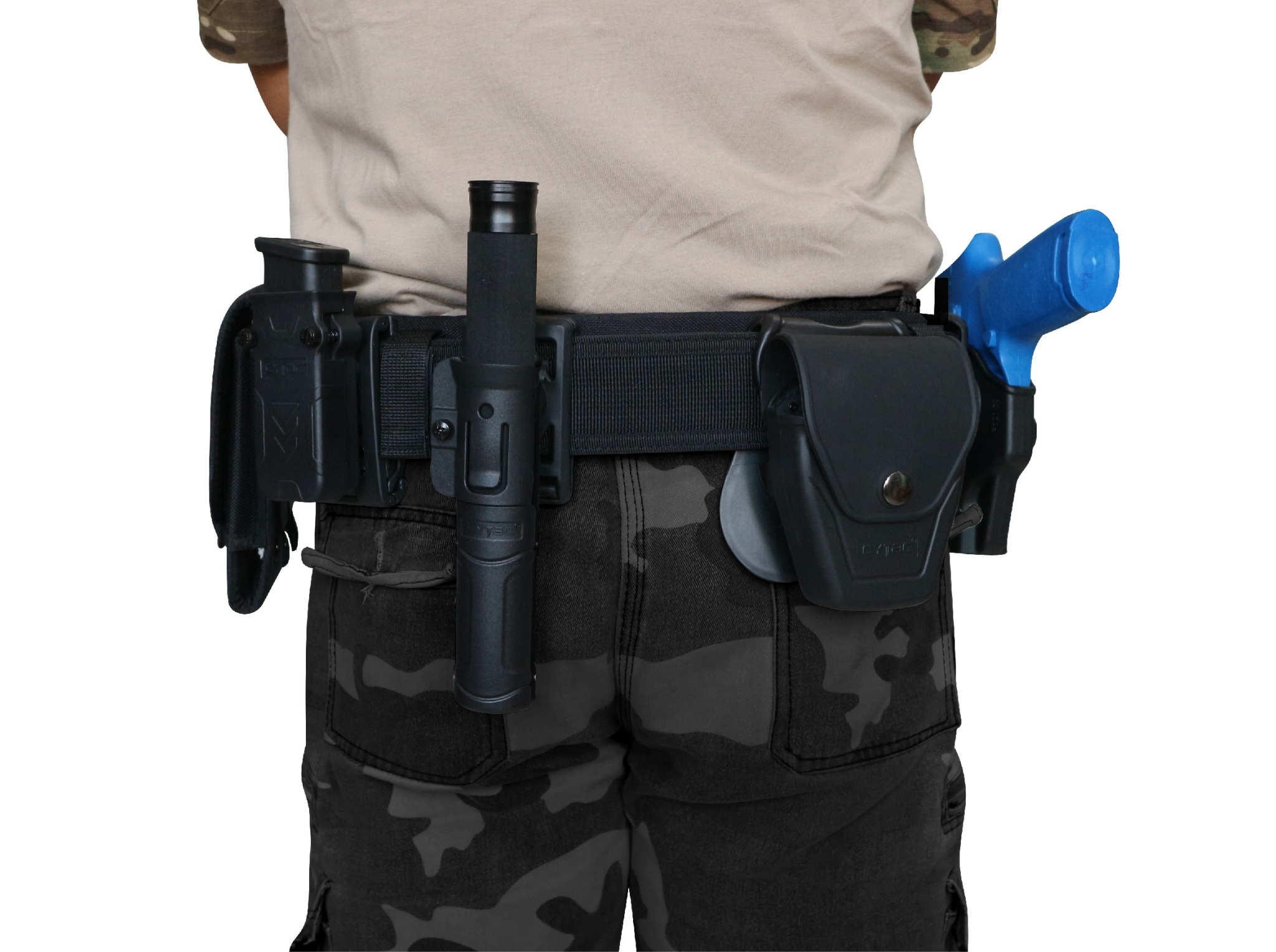 🇹🇭 496 ไทยแลนด์ แทคติคอล เข็มขัดนวม Sector7 หัว Safety-Lock