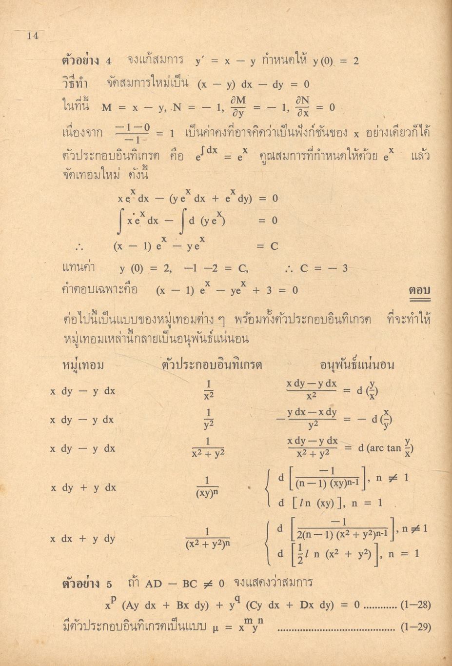 DIFFERENTIAL EQUATIONS หนังสือที่ได้รับรางวัลประเภทเรียบเรียง ประกอบปาฐกถา จุฬาลงกรณ์มหาวิทยาลัย