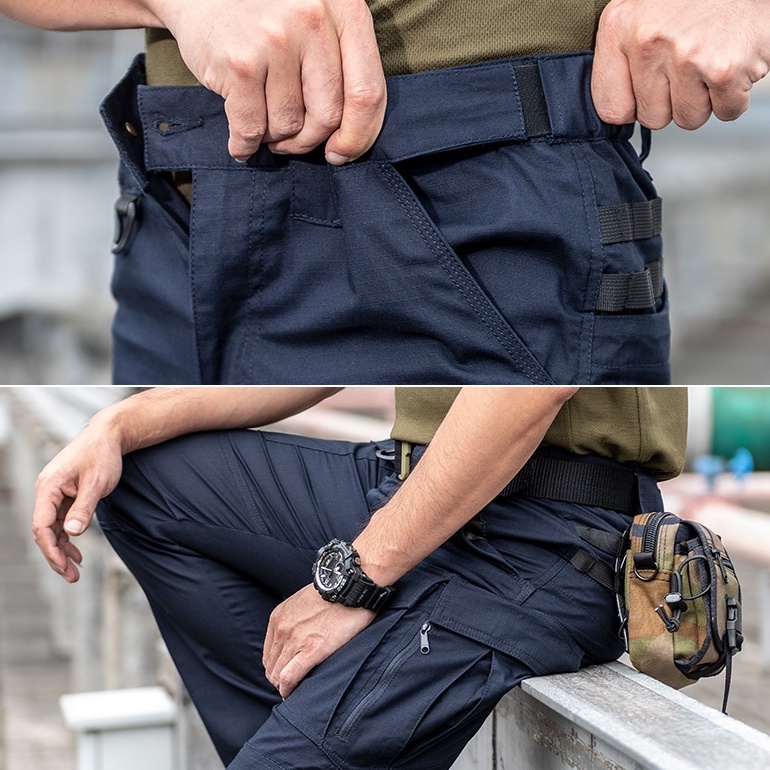 🇹🇭 27 ไทยแลนด์ แทคติคอล กางเกงขายาว SECTOR SEVEN IX12C ผ้าตาราง