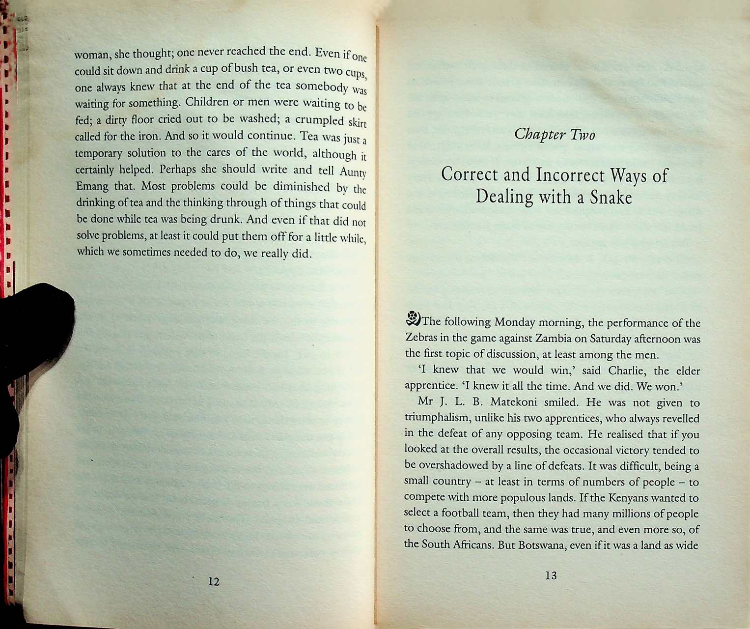 Blue Shoes and Happiness