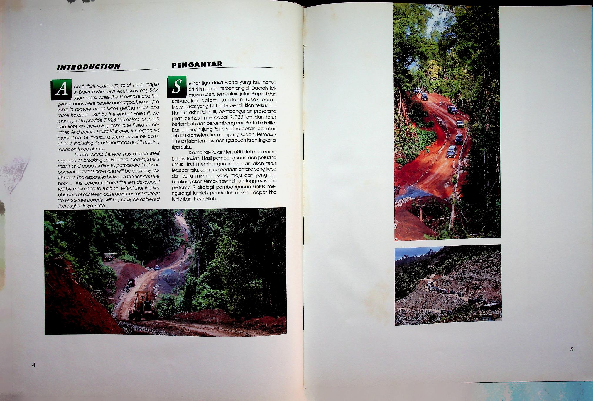 KINERJA PEMBANGUNAN ACEH DEVELOPMENT PERFORMANCE 1996/1997