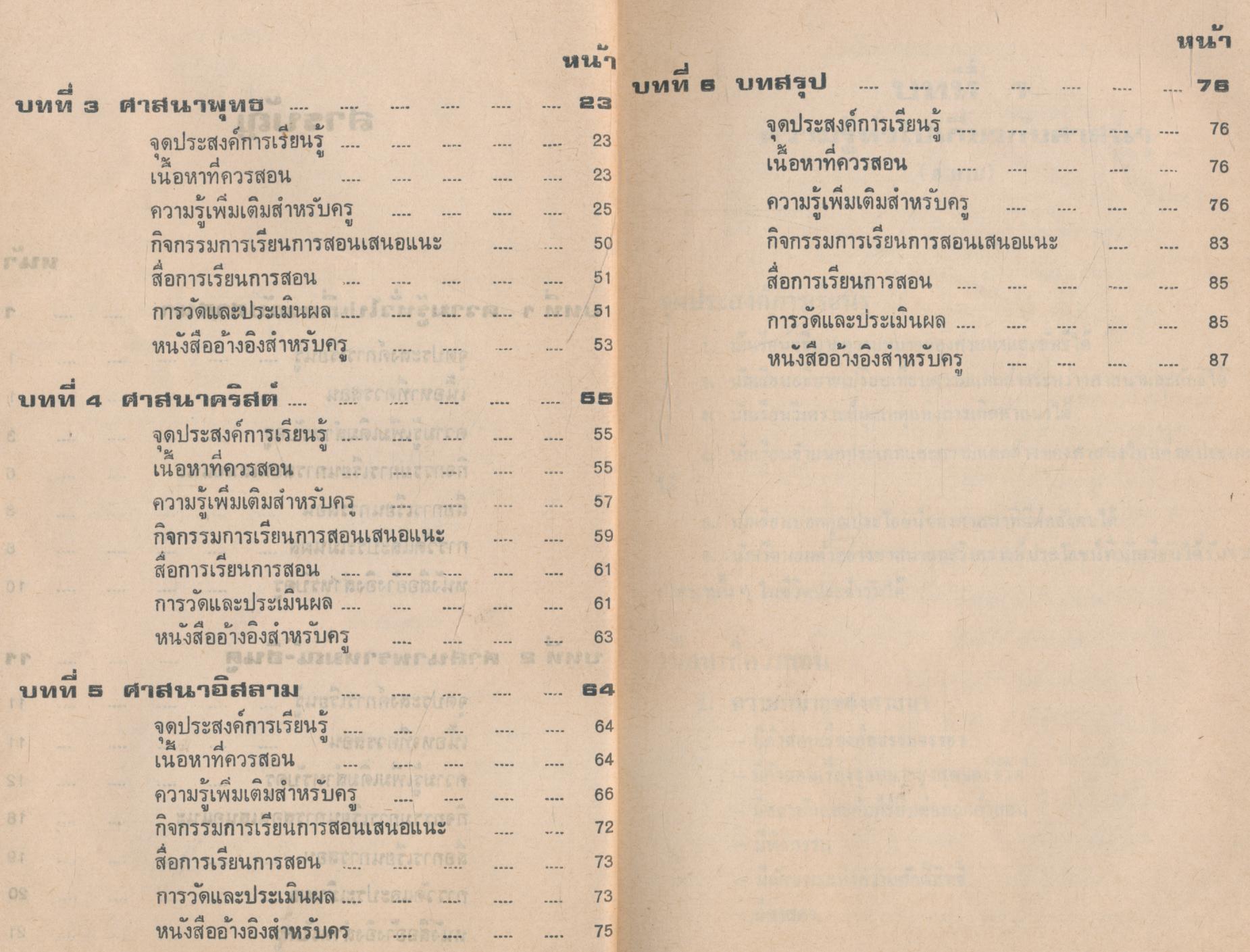 คู่มือครูสังคมศึกษา รายวิชา ส๖๐๖ ตรงตามหลักสูตรมัธยมศึกษาตอนปลาย พุทธศักราช ๒๕๒๔
