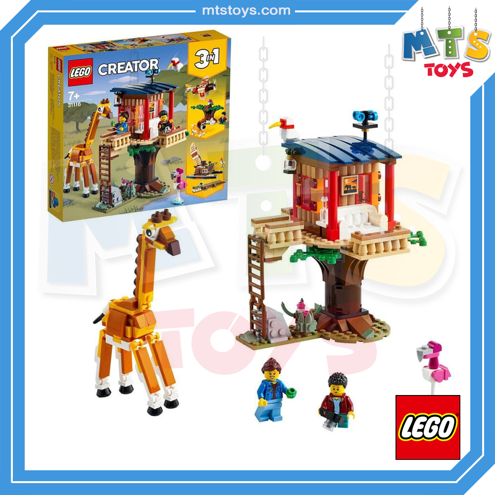 **MTS Toys**เลโก้ Lego 31116 Creator 3 in 1 : Safari Wildlife Tree House
