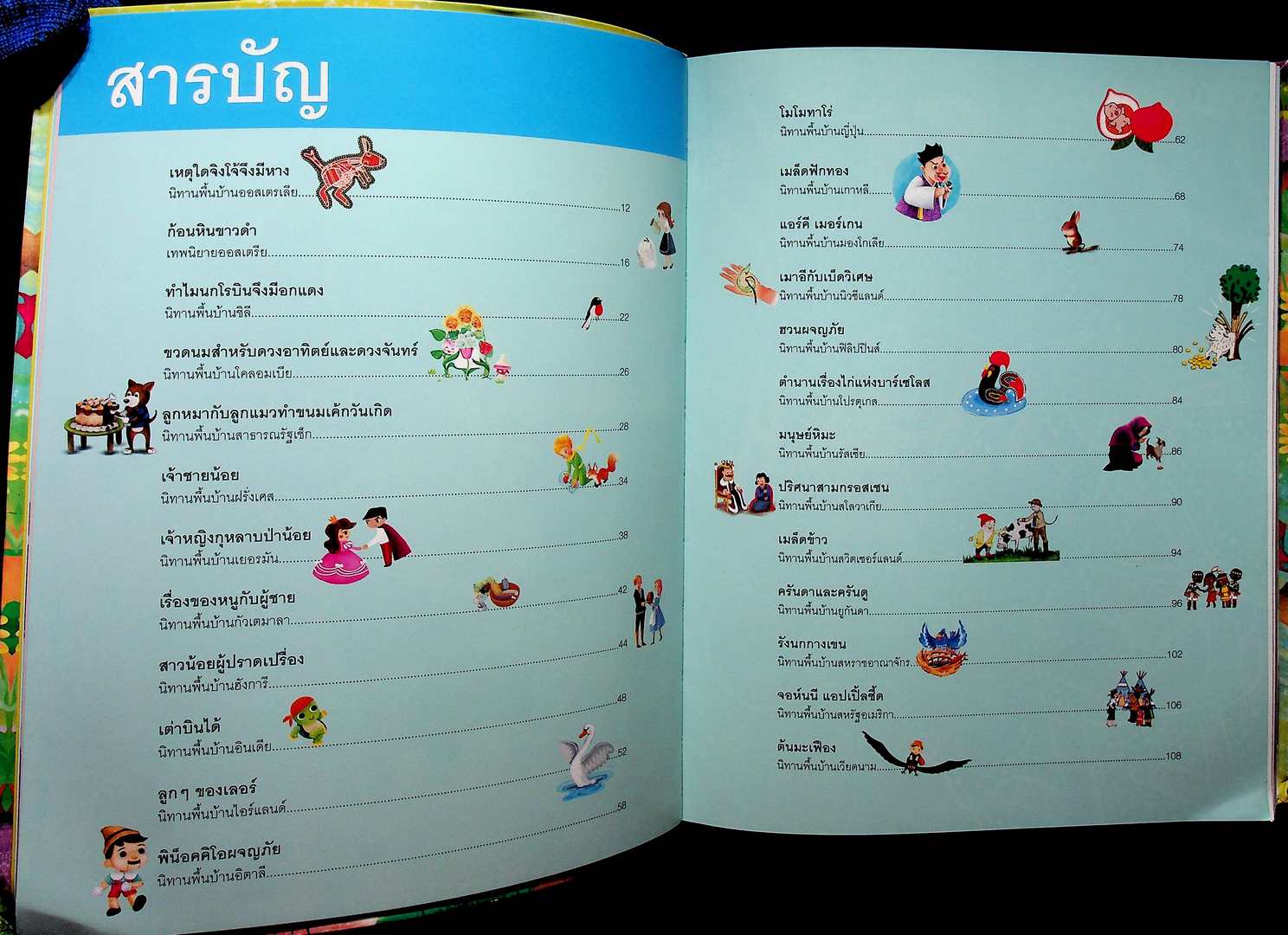 25 นิทาน นานาชาติ มี2ภาษา ไทย-อังกฤษ