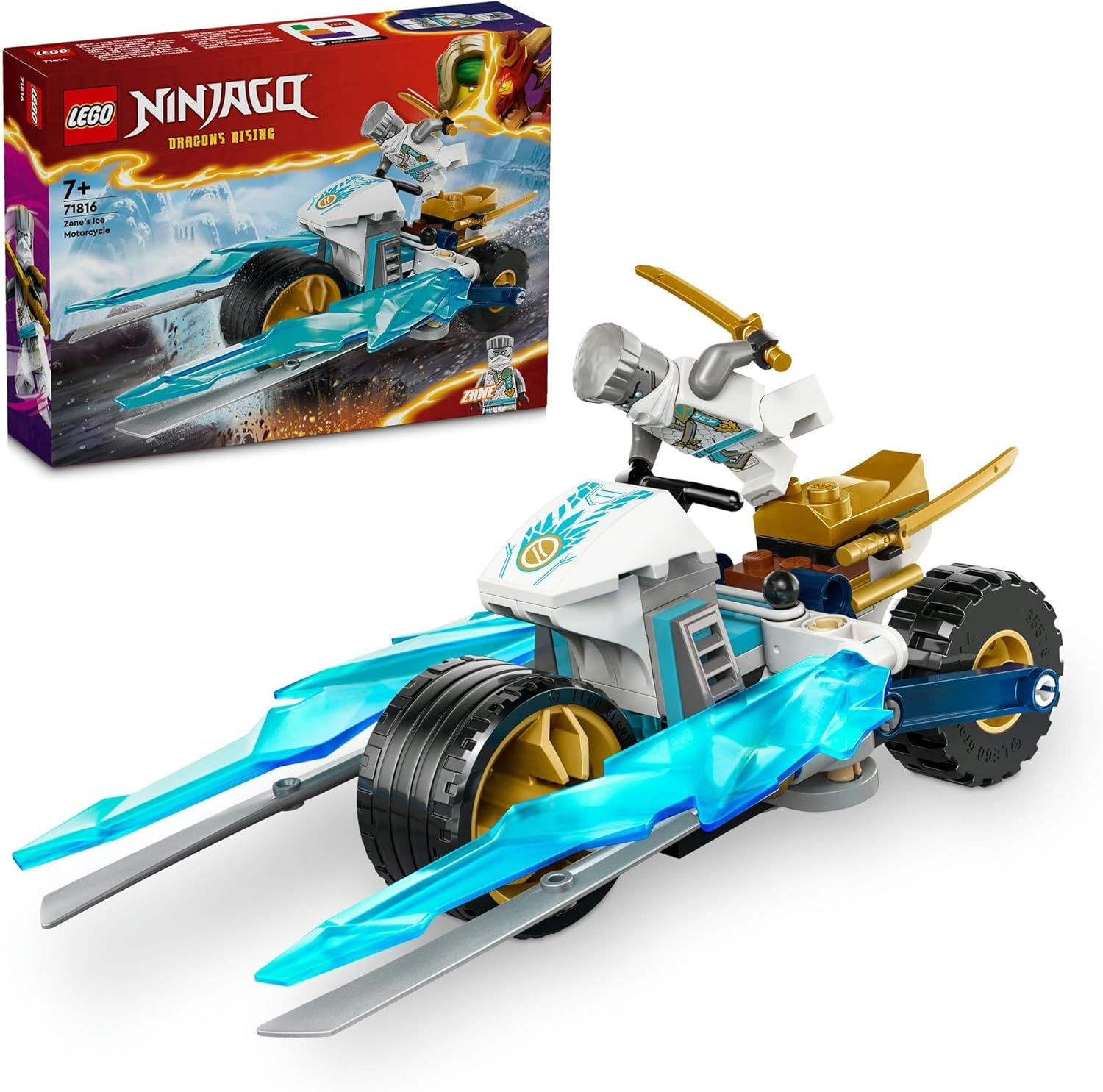 **MTS Toys**เลโก้ Lego 71816 Ninjago : Zane's Ice Motorcycle