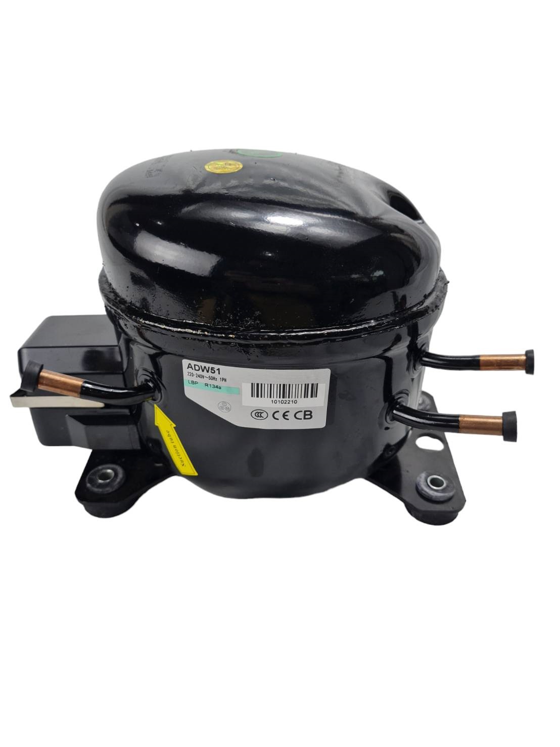 คอมเพรสเซอร์ ADW51 ใช้แทนคอม กุลธรขนาด 1/6 แรงม้า น้ำยา R134a สำหรับตู้แช่เสียงเงียบรุ่นเทียบกุลธร AZA1350