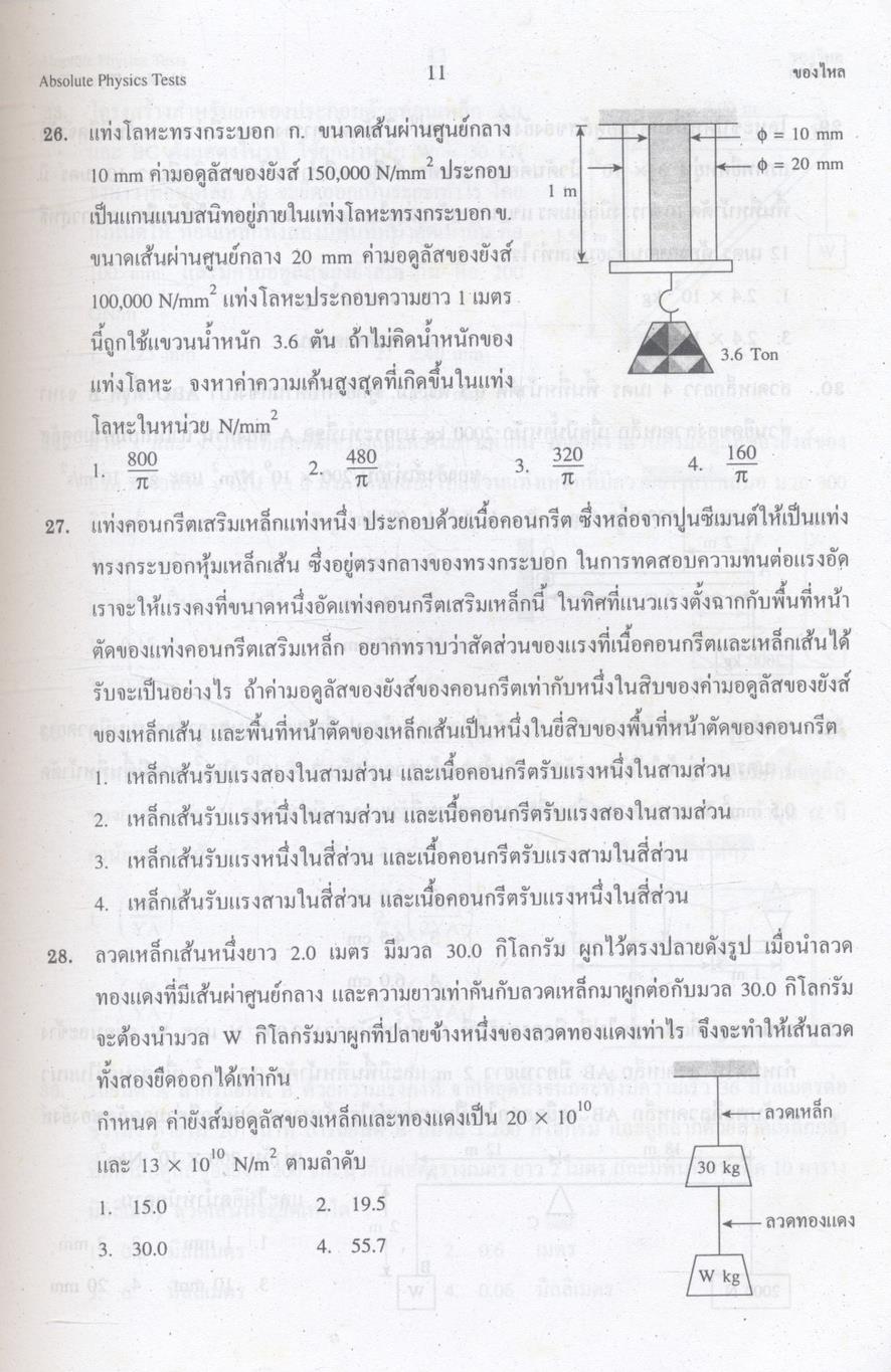 ABSOLUTE PHYSICS TESTS FOR O-NET & A-NET BOOK III ม.5 เล่ม 3 เทคนิคตะลุยโจทย์ฟิสิกส์ O-NET & A-NET ม.5 เล่ม 3 และเข้ามหาวิทยาลัย 3,500 ข้อ