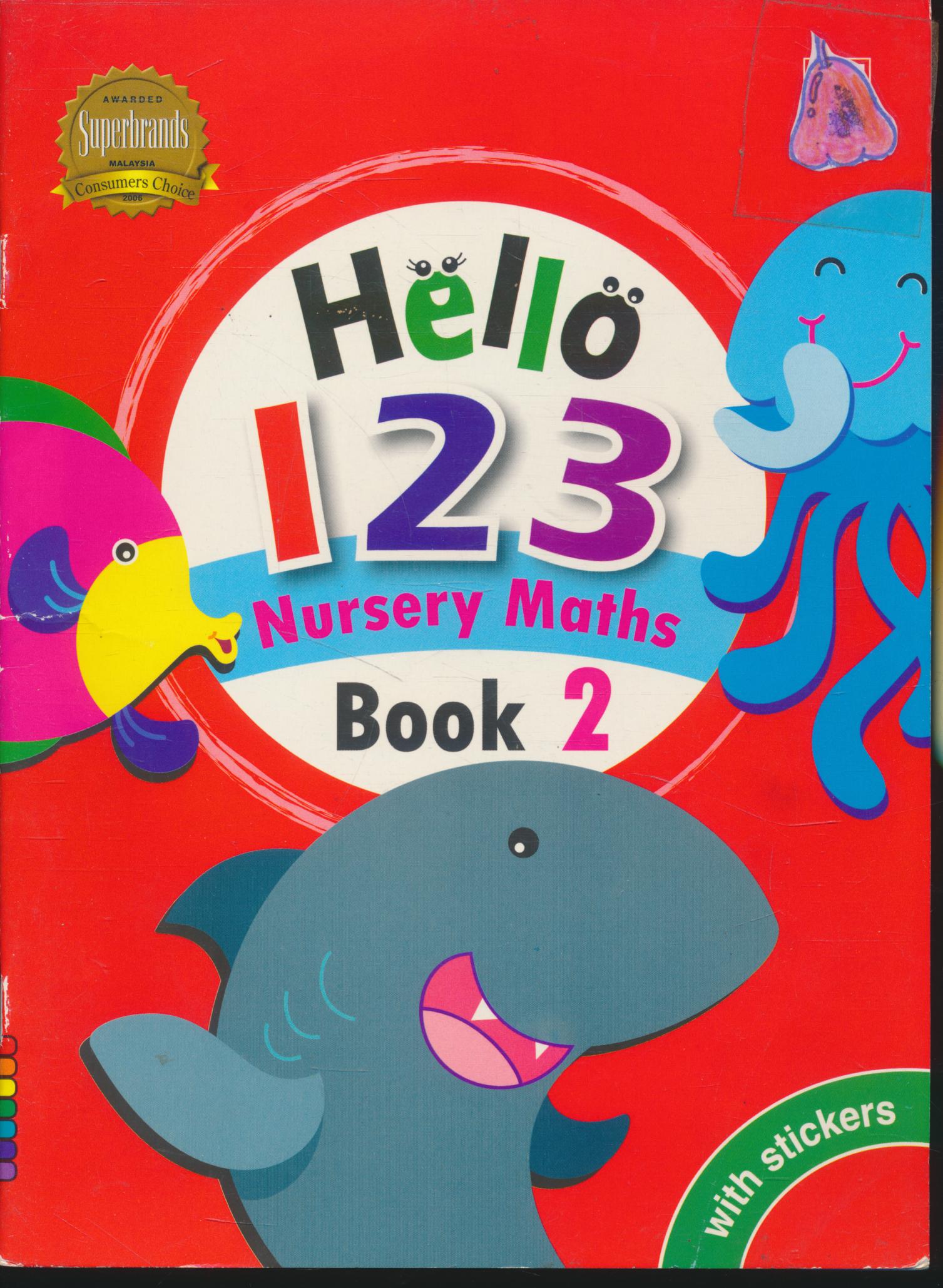 Hello 123 Nursery Maths Book 2