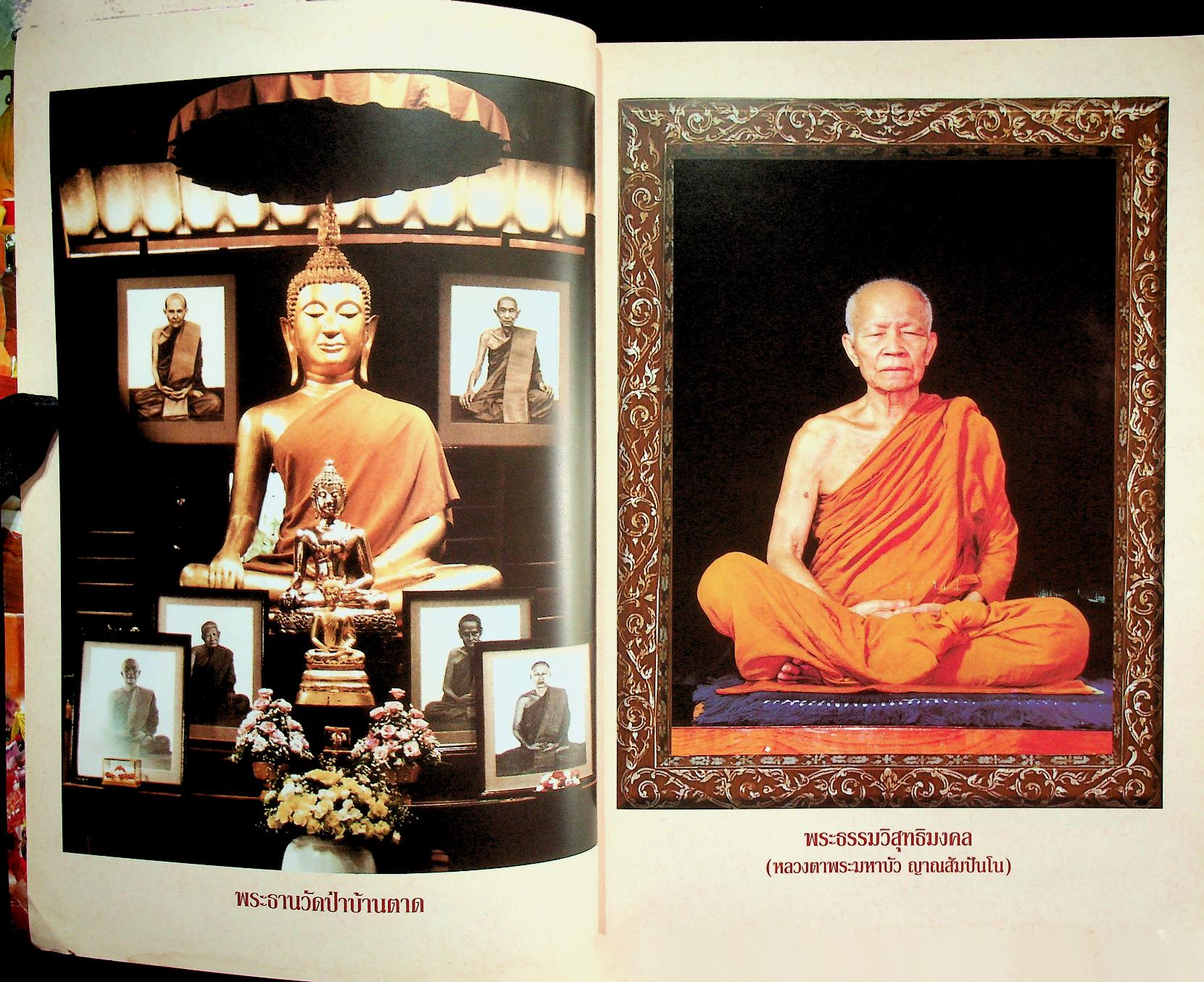 หนังสือในงานพระราชทานเพลิงถวายแก่สรีระสังขาร พระธรรมวิสุทธิมงคล พระมหาบัว ญาณสัมปันโน