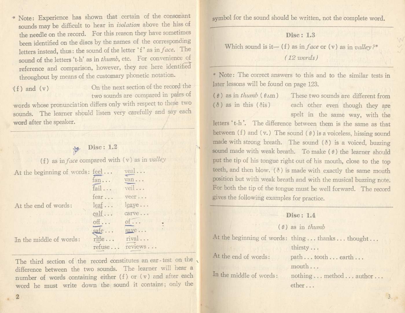 A Course of English Pronunciation