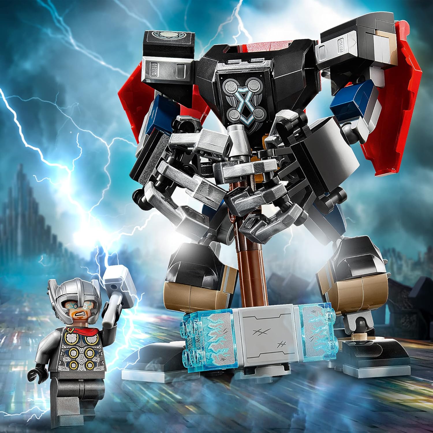 **MTS Toys**เลโก้ Lego Marvel Avengers 76169 : Thor Mech Armor