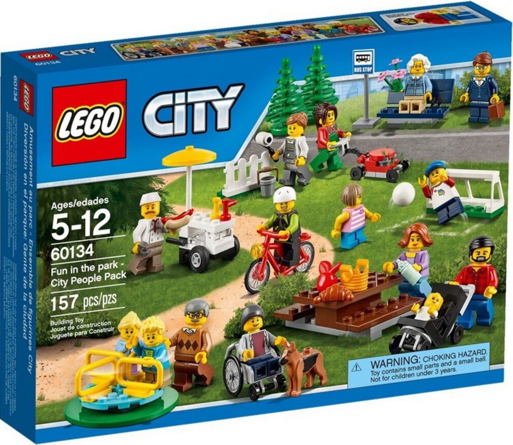 **MTS Toys**เลโก้ Lego 60134 City : Fun in The Park-City People Pack