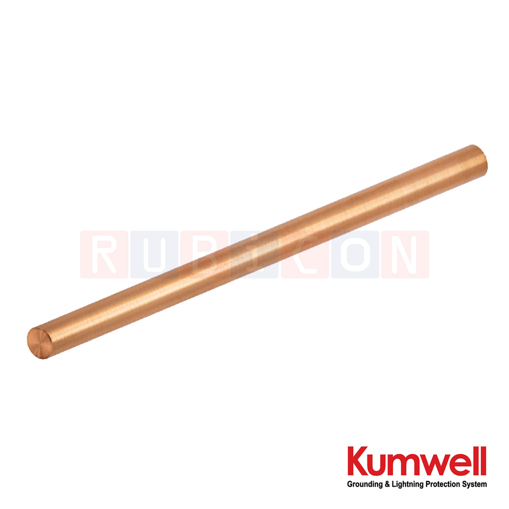 KUMWELL 2AWG ลวดเหล็กเคลือบทองแดง (Annealed Copper-Clad Steel Wire) Conductor 2 AWG (33.62 mm²)