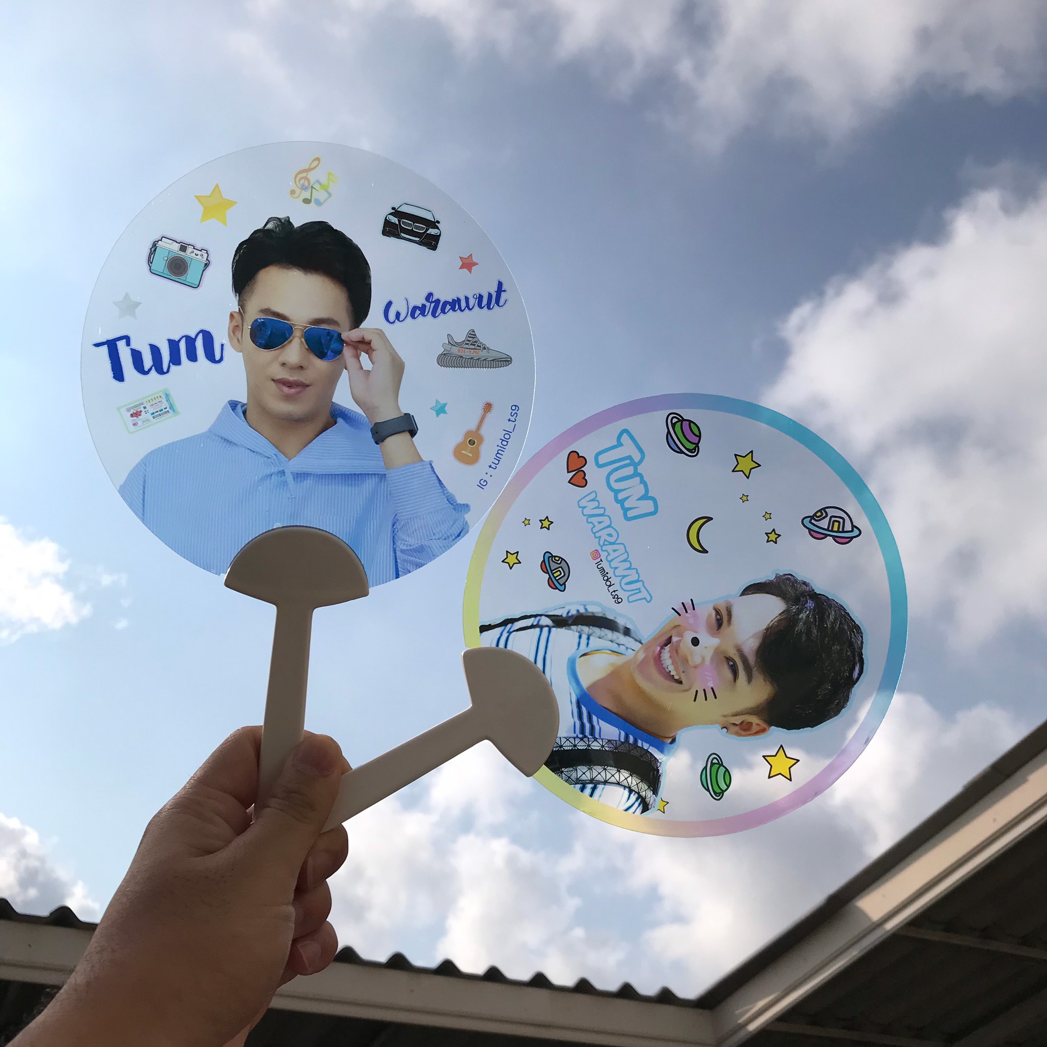 สั่งทำพัดใส รับทำพัดพลาสติกใส