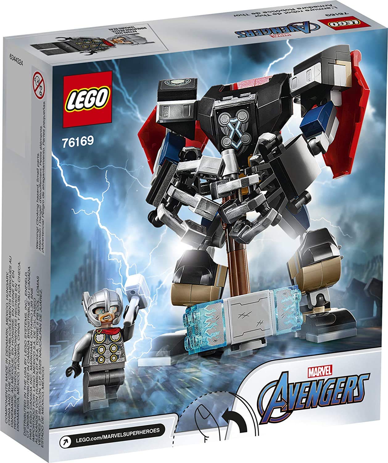**MTS Toys**เลโก้ Lego Marvel Avengers 76169 : Thor Mech Armor