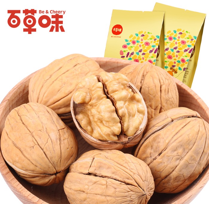 วอลนัทอบทั้งเปลือก ตรา Be&Cherry (180g)