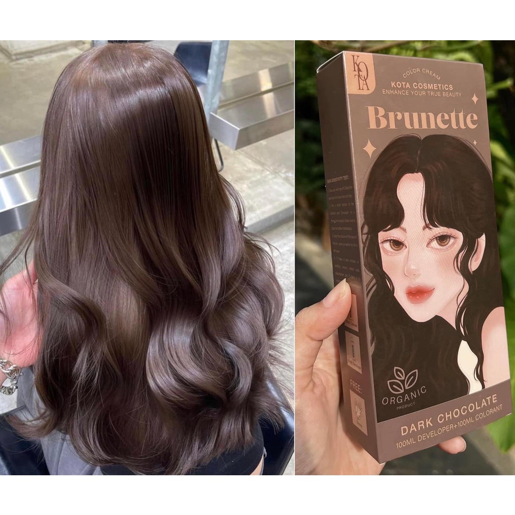 สีย้อมผมออแกนิค ผมเสียน้อยกว่า KOTA Color Cream