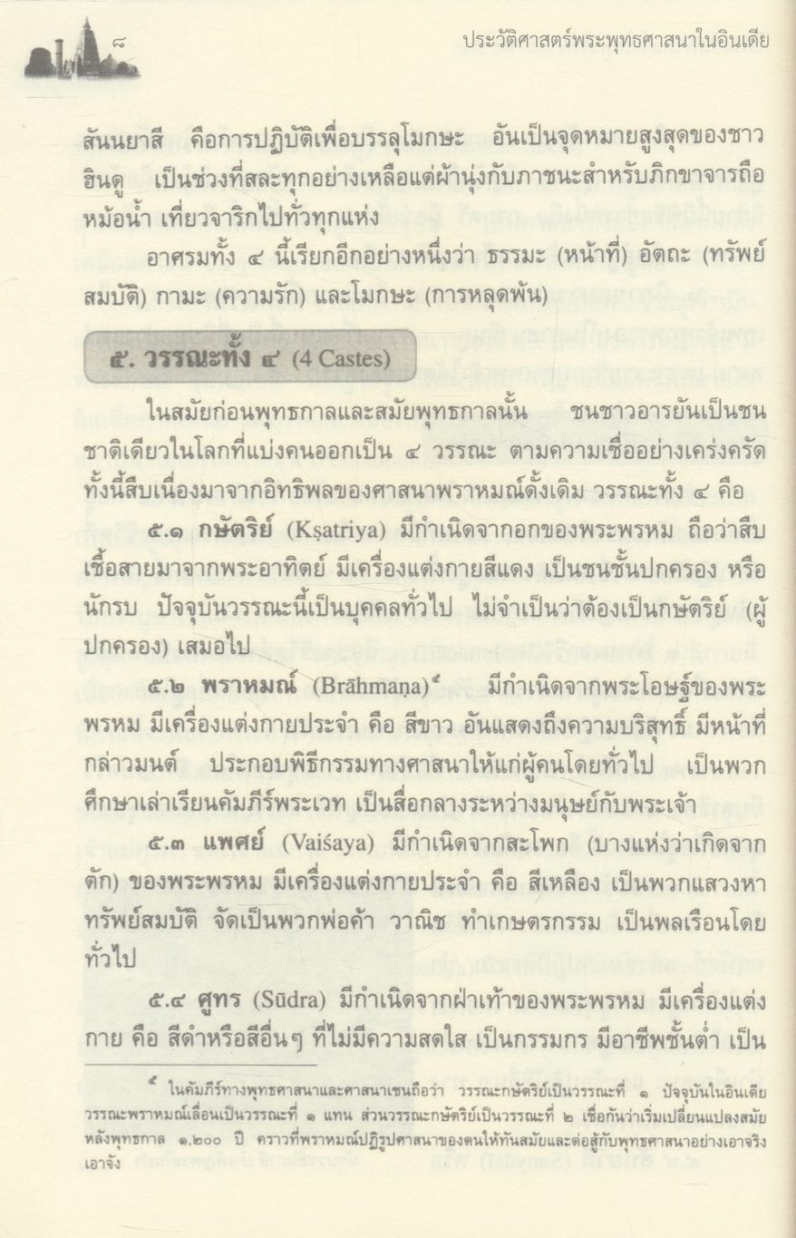 ประวัติศาสตร์พระพุทธศาสนาในอินเดีย The History of Buddhism in India