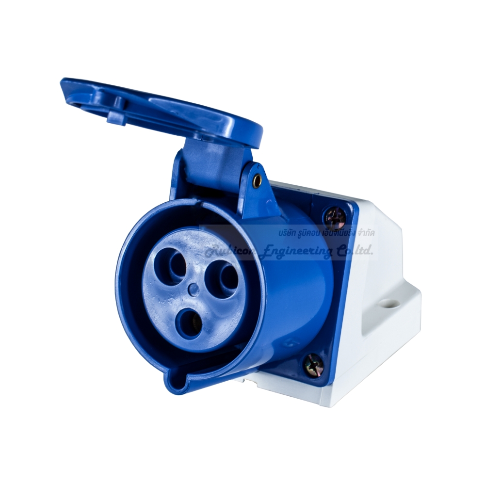 HT 113 เพาเวอร์ปลั๊กเต้ารับติดลอย (2P+E) 16A IP44 230V DAKO