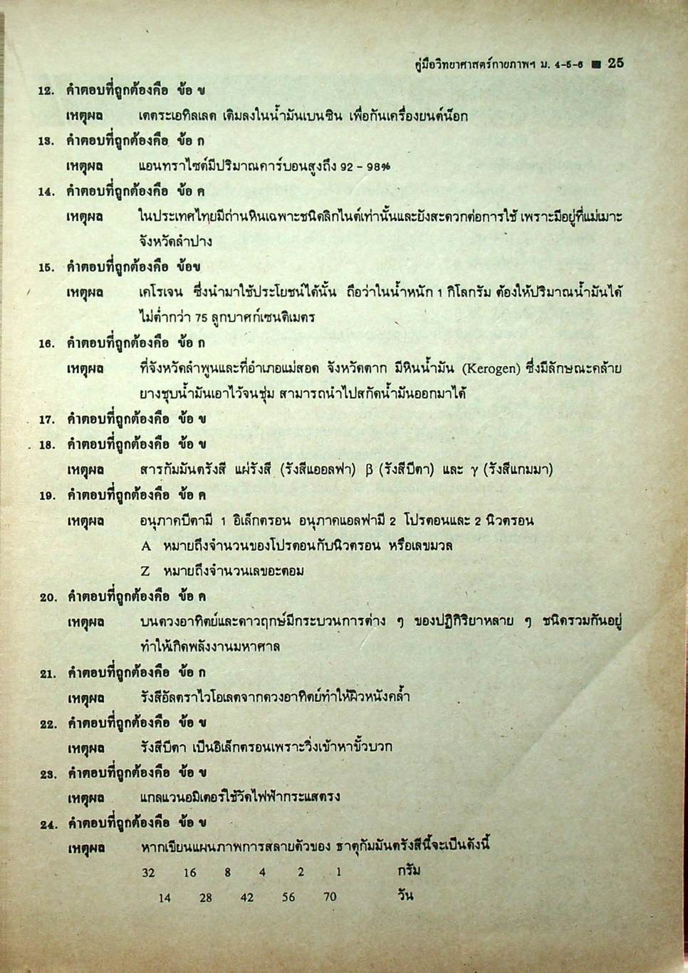 คู่มือหลักสูตรใหม่ วิทยาศาสตร์กายภาพชีวภาพ ม.4-5-6
