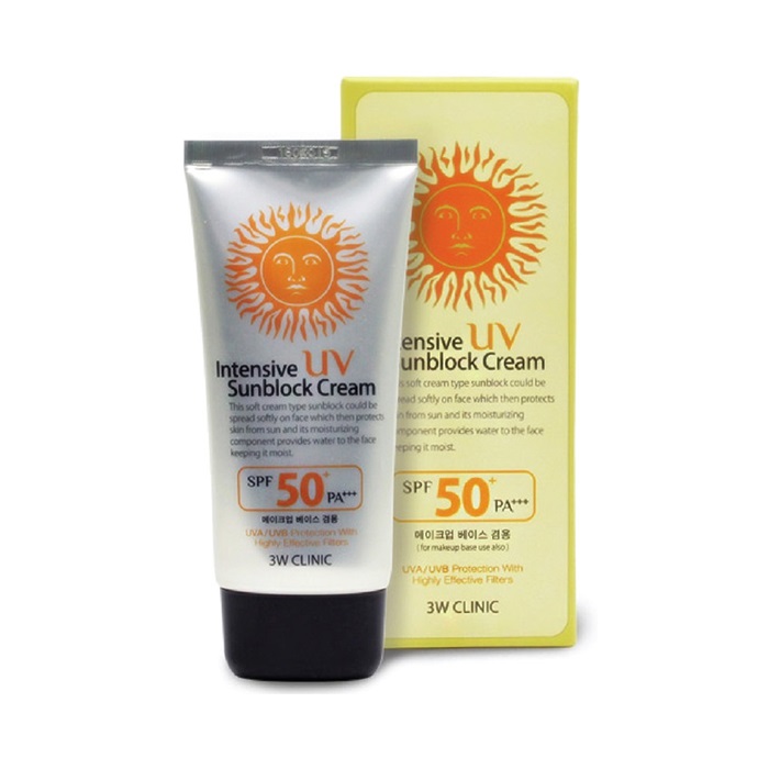 กันแดดพระอาทิตย์ 3W CLINIC Intensive UVSunblock Cream
