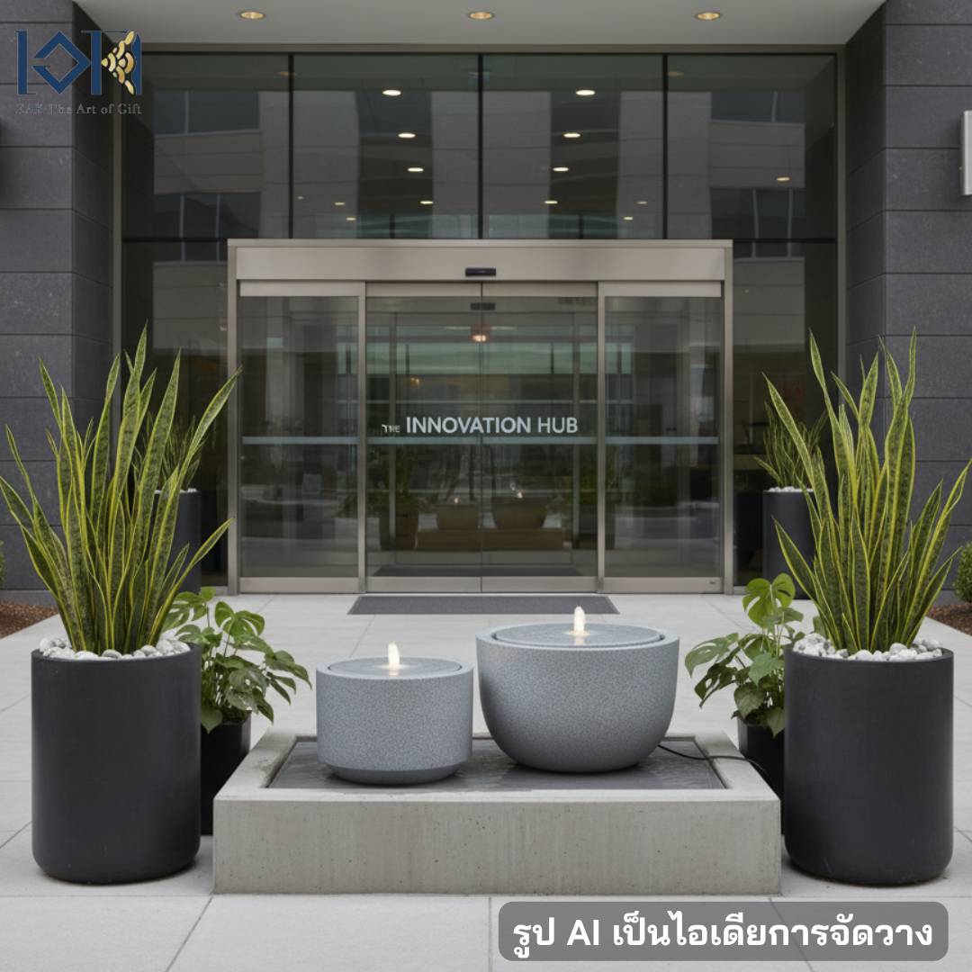 น้ำพุน้ำล้นแต่งบ้าน รุ่นGranniliteทรงกลม2ขนาด อ่างน้ำพุวางหน้าบ้านเสริมฮวงจุ้ย น้ำตกจำลองตั้งหน้าบริษัทร้านค้า