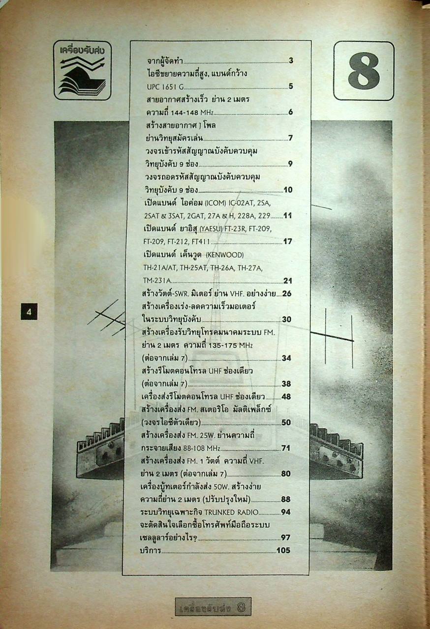 เครื่องรับส่ง เล่ม 8 TRANSCEIVER