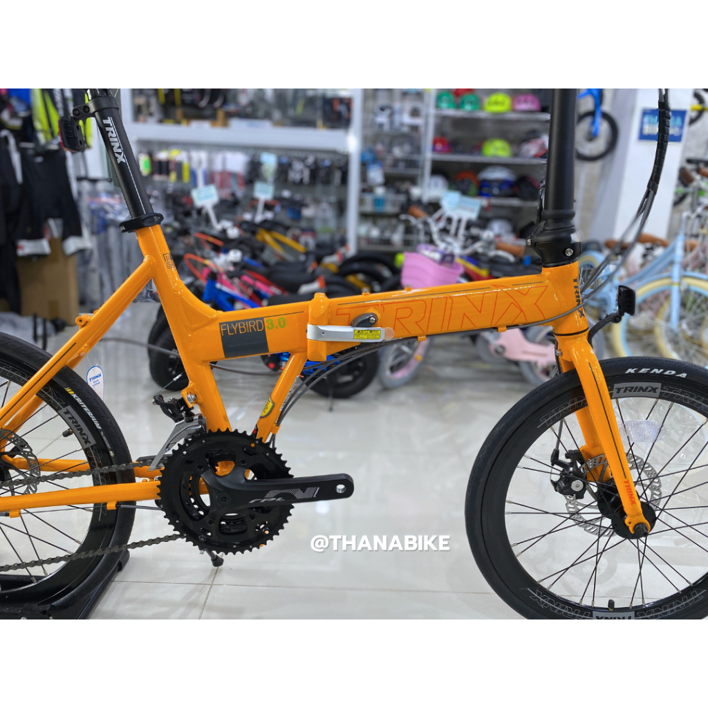 จักรยานพับ TRINX FLYBIRD 3.0 เฟรมอลู ล้อ 20 นิ้ว (451) เกียร์ SORA (27sp) FOLDING BIKE